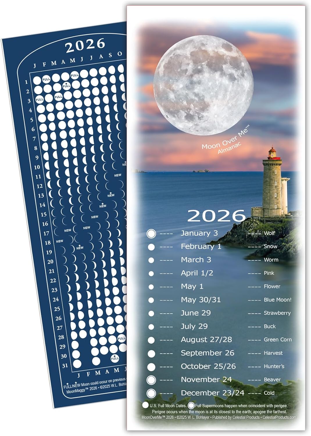 2026 Moon Phase Magnet – The EarthSky Store