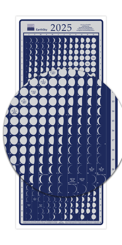 2025 EarthSky Lunar Calendar