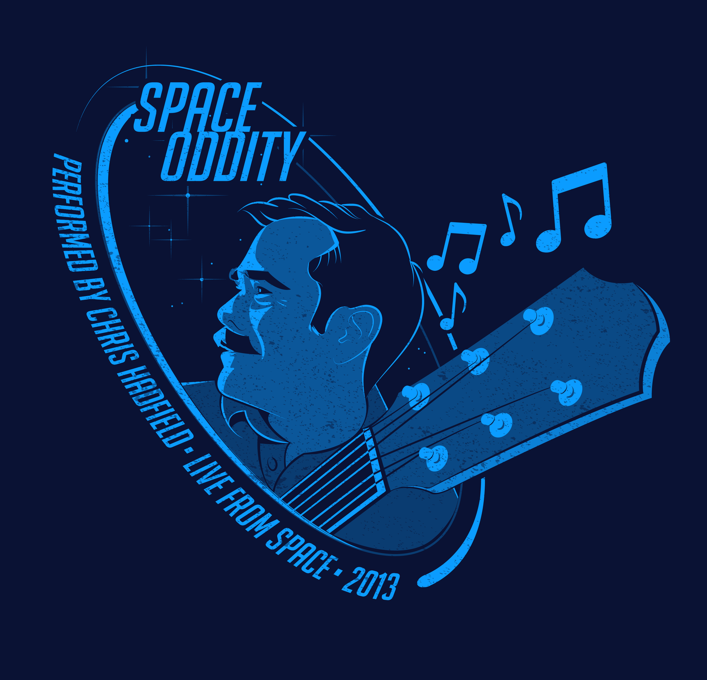 Vintage Space Oddity Concert Tee